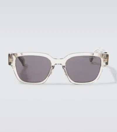 Dior Eckige Sonnenbrille  Oblique In Braun