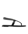 Dior Eclat Open-toed Sandals In Black