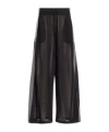 Dior Elastic Waist Casual Pants In Black