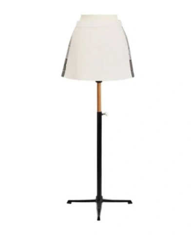 Dior Elastic Waist Skirt In White