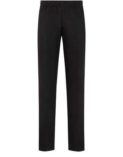 Dior Cotton Track Pants In Black