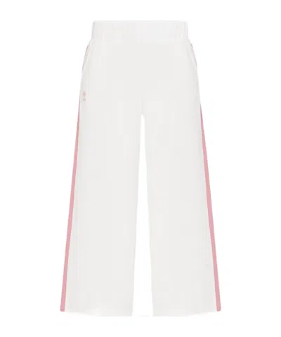 Dior Elastic Waist Sweatpants In White