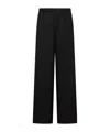 Dior Elastic Waistband Casual Pants In Black
