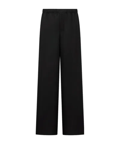 Dior Elastic Waistband Casual Pants In Black