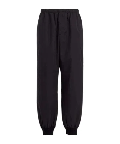 Dior Elasticated Cuff Pants In Black