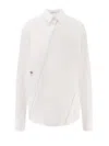 Dior Blouse With Oblique Closure In White