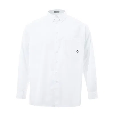 Dior Elegant White Cotton Shirt For Men