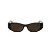 Dior Elliptical Sunglasses In Green