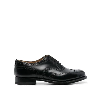 Dior Embassy Derby Shoes In Black