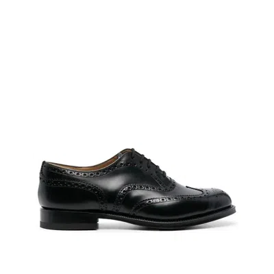 Dior Embassy Derby Shoes In Black