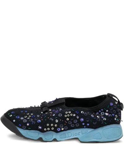 Pre-owned Dior Embellished Sneakers
