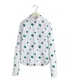 Dior Embroidered Blouse In White