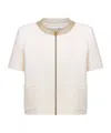 Dior Embroidered Jacket In White
