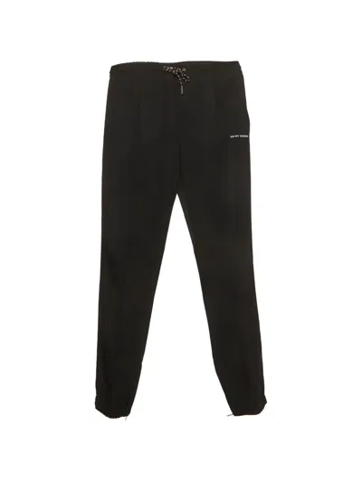Pre-owned Dior Embroidered Track Pants In Black