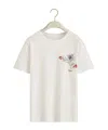 Dior Embroidered T-shirt In White
