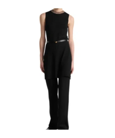 Dior Embroidered Tunic In Black