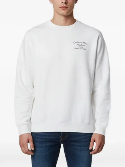 Pre-owned Dior Embroidered-detail Sweatshirt In White