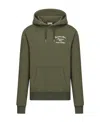 Dior Embroidery Hooded Hoodie In Green