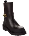Dior Empreinte Leather Boot In Black