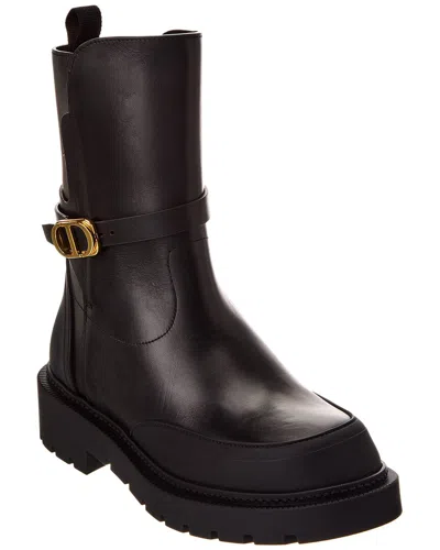 DIOR DIOR EMPREINTE LEATHER BOOT