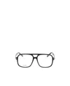 DIOR ENGRAVED-LOGO OVERSIZE-FRAME GLASSES