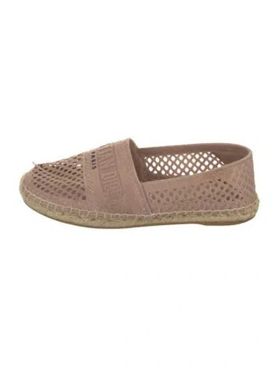 Pre-owned Dior Espadrilles In Neutral