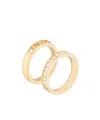 Dior Evolution Ring Set In Yellow