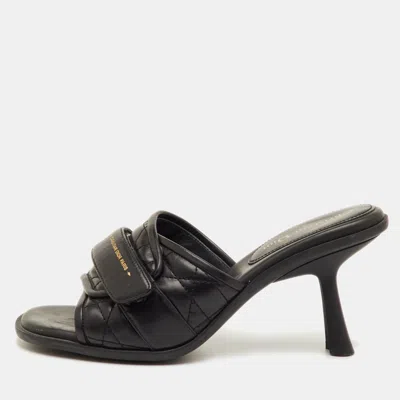 Pre-owned Dior Evolution Slide Sandals In Black