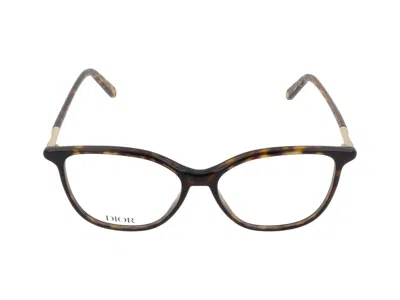 Dior Eyeglasses  Mini Cd O B6i 2000 55/15/140 In Brown