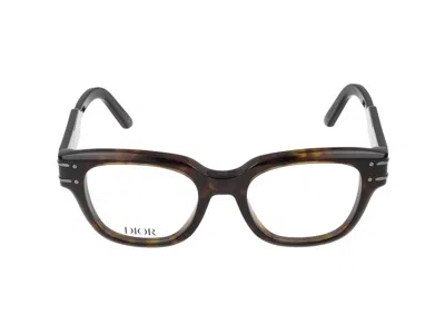 Dior Eyeglasses  Signatureo S6i 2000 50/19/140 In Brown