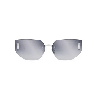 Dior Eyewear 30montaigne B3u Butterfly Frame Sunglasses In Silver