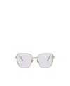 Dior Eyewear Butterfly Frame Glasses In Gray