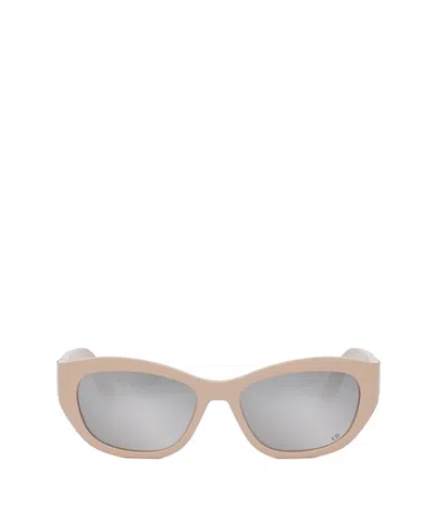 Dior 30montaigne B5u 40a4 Rosa Sunglasses In Beige