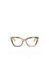 Dior Eyewear Cat-eye Frame Glasses In Brown
