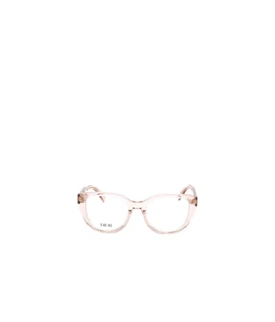 Dior Eyewear Cat-eye Frame Glasses In Pink