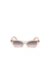 Dior Eyewear Cat-eye Frame Sunglasses In Nude