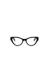 Dior Eyewear Cat-eye Glasses In Black