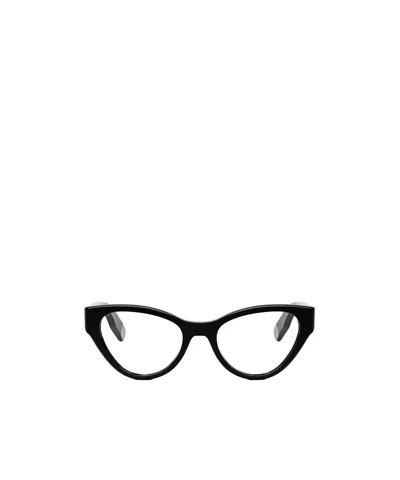 Dior Eyewear Cat-eye Glasses In Black