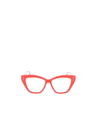 Dior Eyewear Cat-eye Glasses In Orange