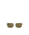 Dior Eyewear Cd Diamond Rectangle Frame Sunglasses In Orange