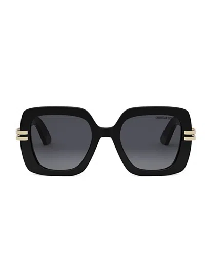 Dior Eyewear C S2i Square Frame Sunglasses In Black