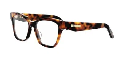 Dior Eyewear Cos4i Tortoiseshell Acetate Eyeglasses In Brown