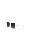 Dior Cannage S1u Square Sunglasses, 59mm In Black