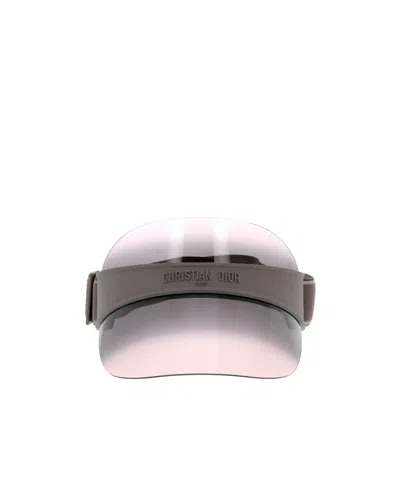 Dior Eyewear Club V1u Visor In Gray