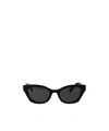 Dior Eyewear Midnight B2i Butterfly Frame Sunglasses In Black
