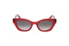 DIOR DIOR EYEWEAR DIORMIDNIGHT B2I BUTTERFLY FRAME SUNGLASSES