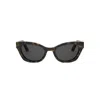 DIOR DIOR EYEWEAR DIORMIDNIGHT B2I BUTTERFLY FRAME SUNGLASSES