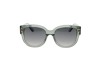Dior Eyewear Pacific B2i Round Frame Sunglasses In Green