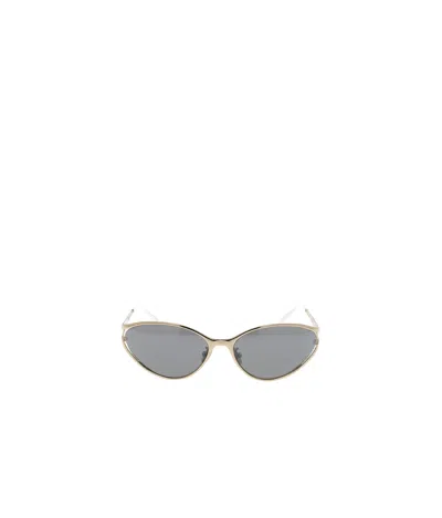Dior Eyewear Irregular Frame Sunglasses In Gray