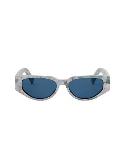 Dior Eyewear Irregular Frame Sunglasses In 42b0